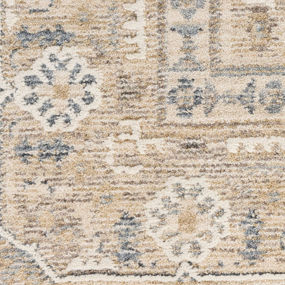 Nourison Home Retreat  Ivory Blue  Traditional