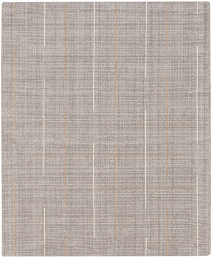 Calvin Klein CK041 Architectura ACT01 Grey Contemporary Hand Woven Rug