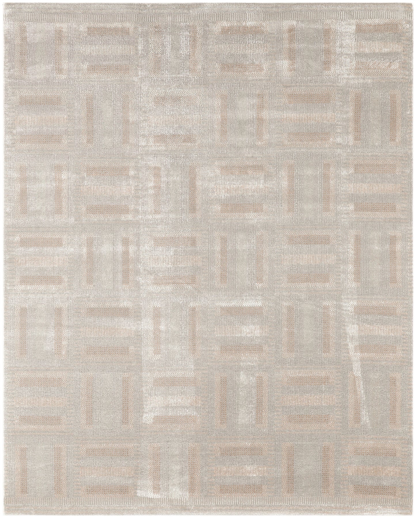 Nourison Home Nordic  Grey Multicolor  Contemporary