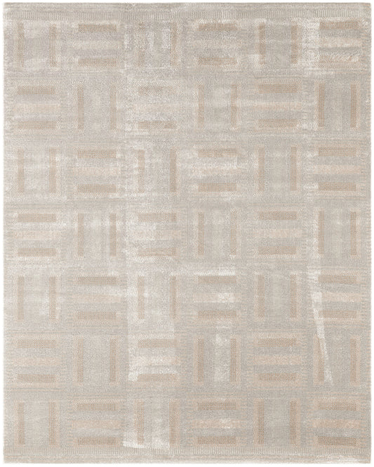 Nourison Home Nordic  Grey Multicolor  Contemporary