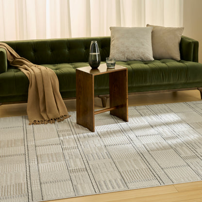 Nourison Home Nordic  Ivory Grey  Contemporary