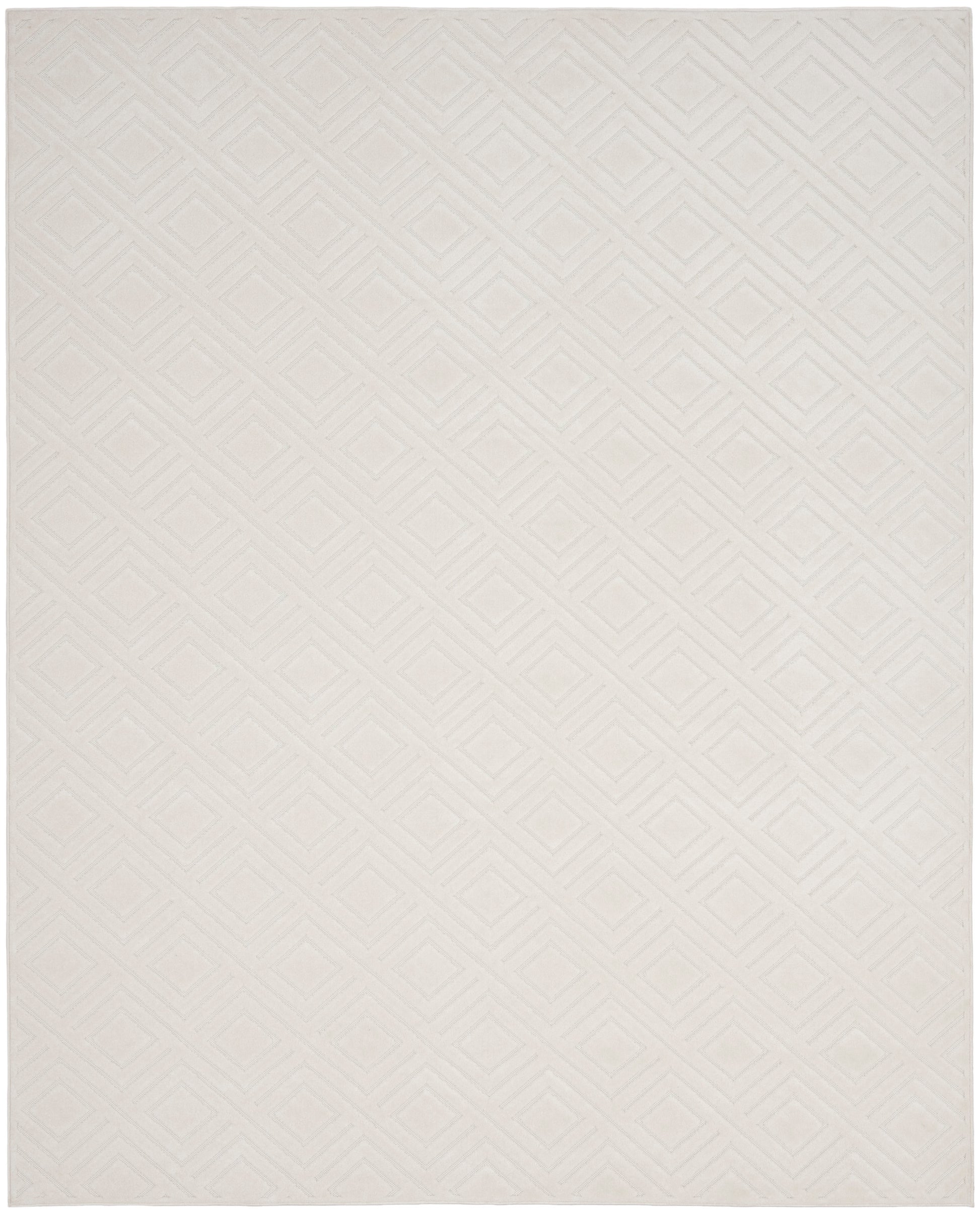 Nourison Home Care Free  Ivory  Contemporary