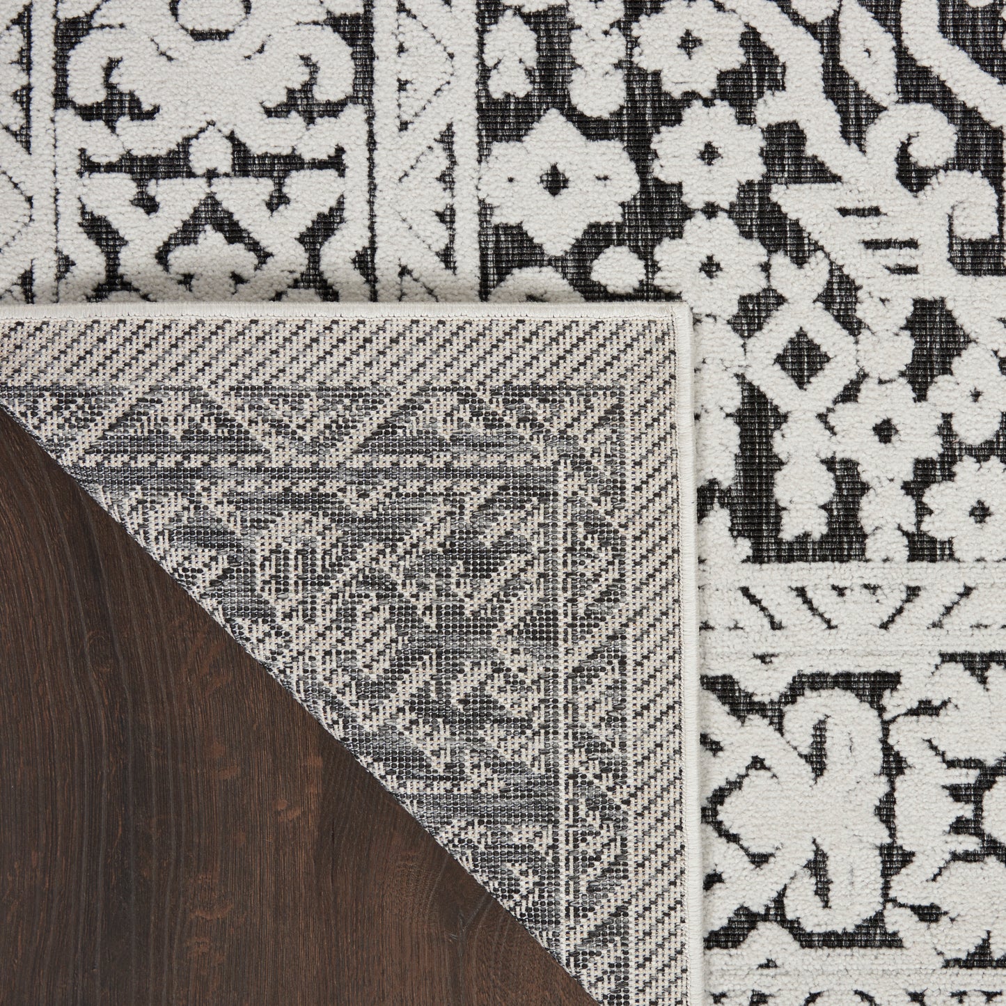 Nourison Home Key Largo  Dark Grey  Transitional