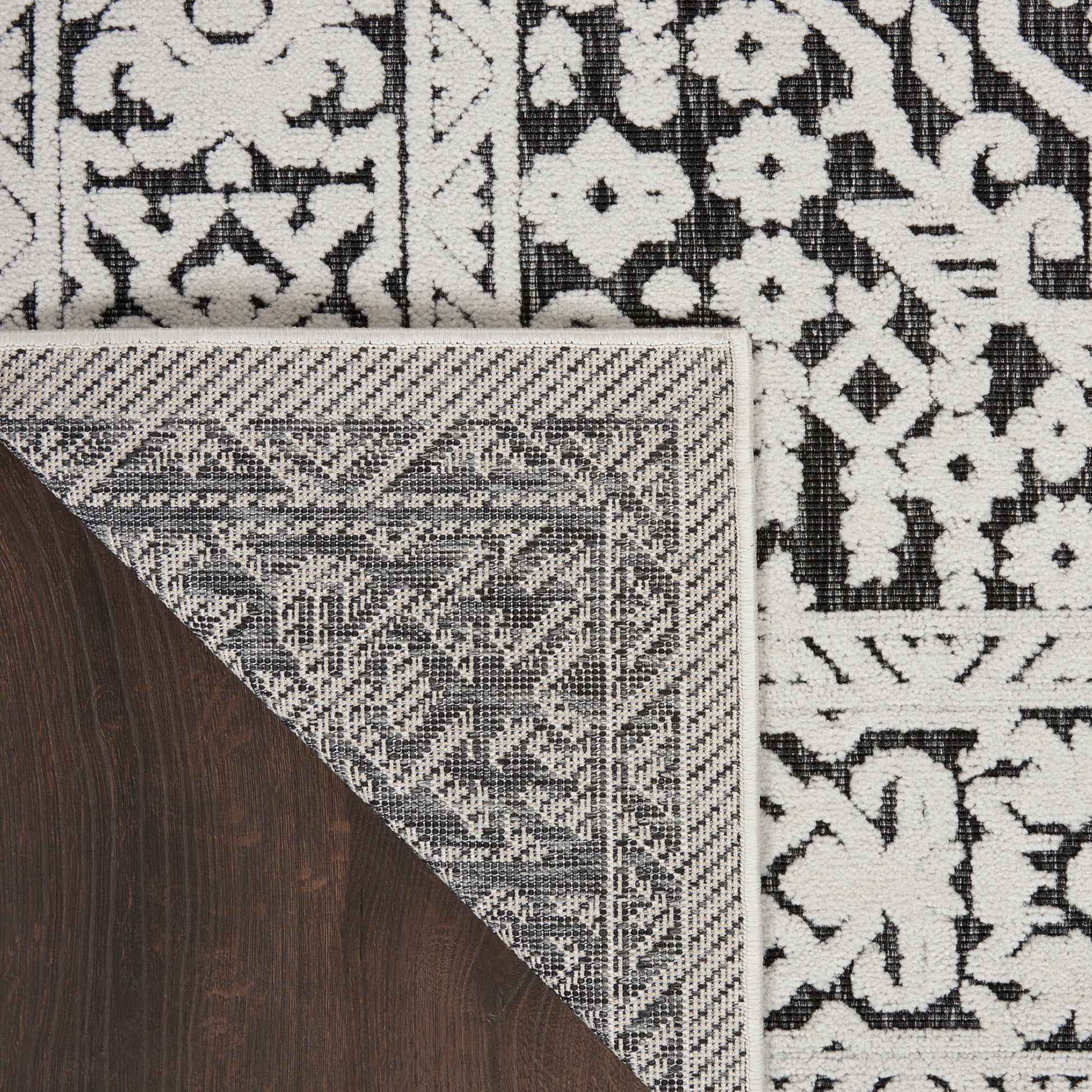 Nourison Home Key Largo  Dark Grey  Transitional