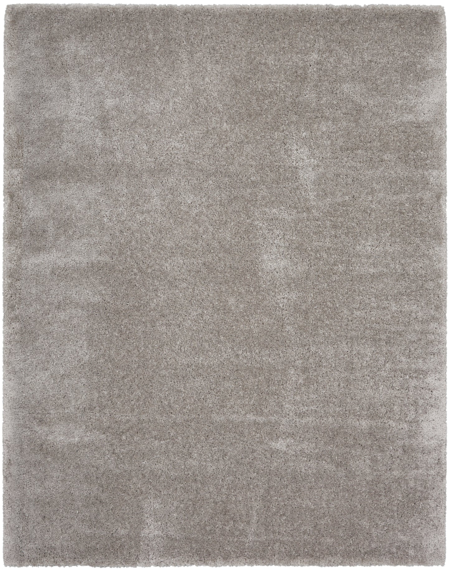 Nourison Home Dreamy Shag DRS05 Silver Contemporary Power-loomed Rug