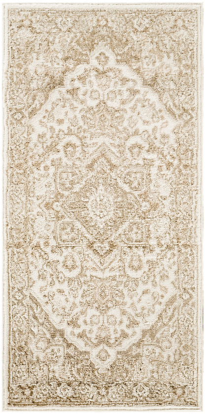 Nourison Home Dekor DEK08 Ivory Taupe Traditional Machine Woven Rug