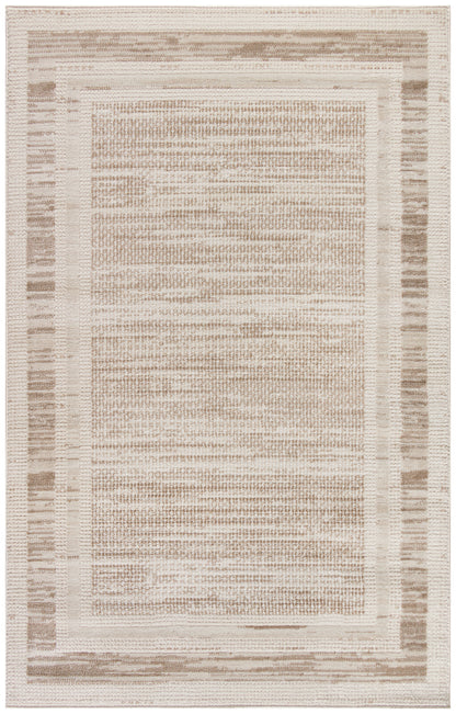 Nourison Home Serenity Home SRH07 Mocha Ivory Contemporary Loom-woven Rug