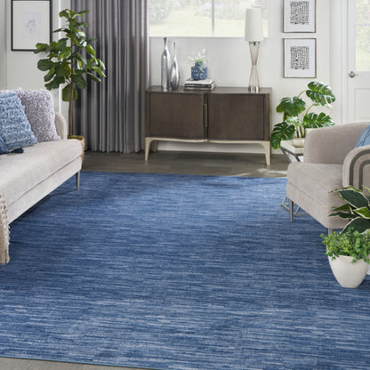 Nourison Home Nourison Essentials  Navy Blue  Contemporary