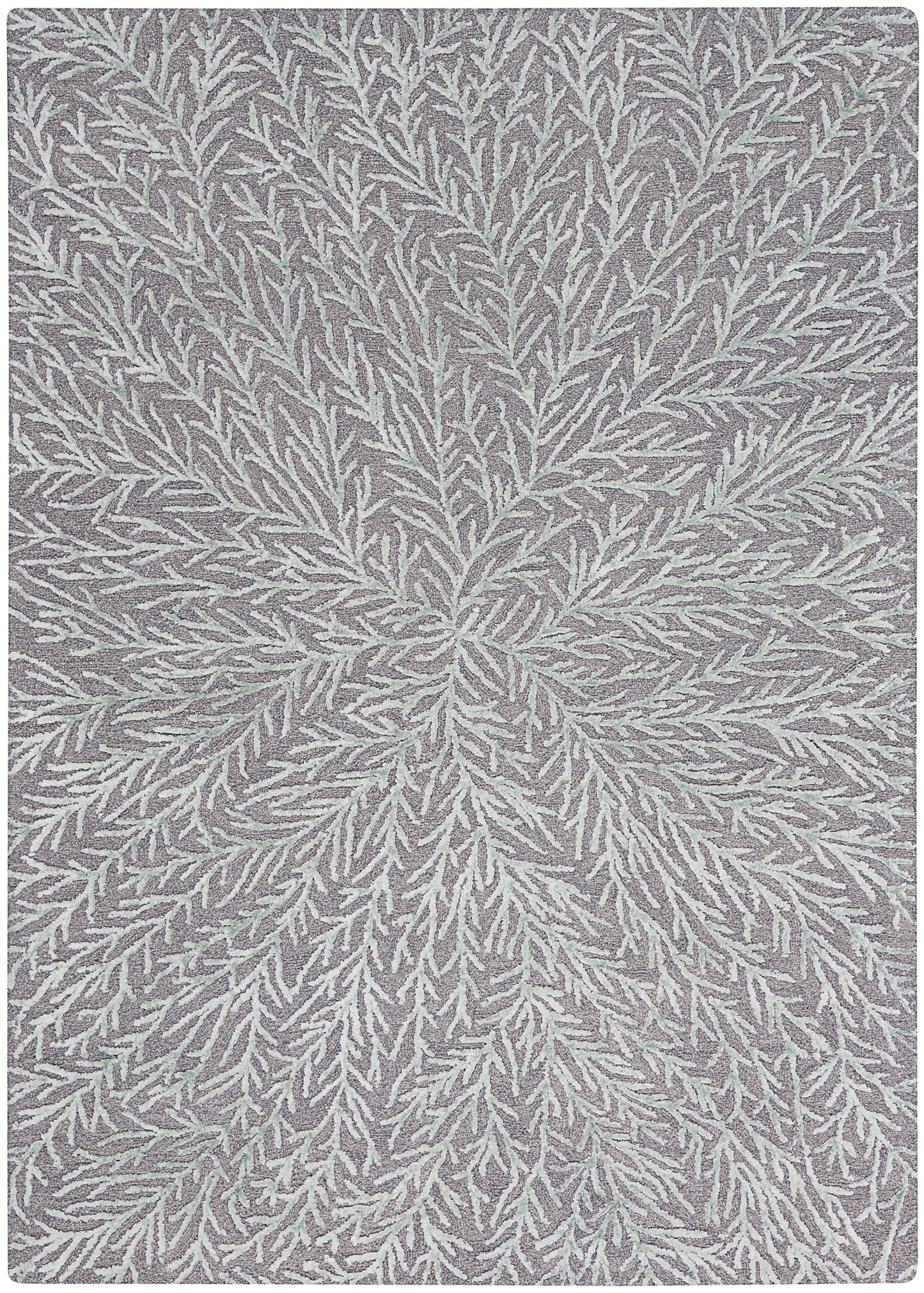 Michael Amini Ma30 Star SMR03 Slate Teal Contemporary Hand Tufted Rug