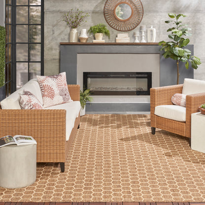 Nourison Home Twist Reversible  Natural  Contemporary