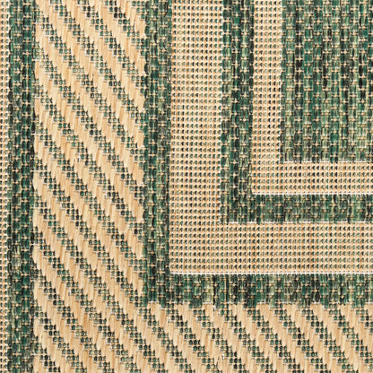 Nourison Home Horizon Indoor/Outdoor  Green  Contemporary