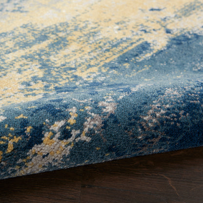 Nourison Home Twilight  Navy Gold  Contemporary