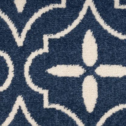 Nourison Home Nourison Essentials  Navy Ivory  Contemporary