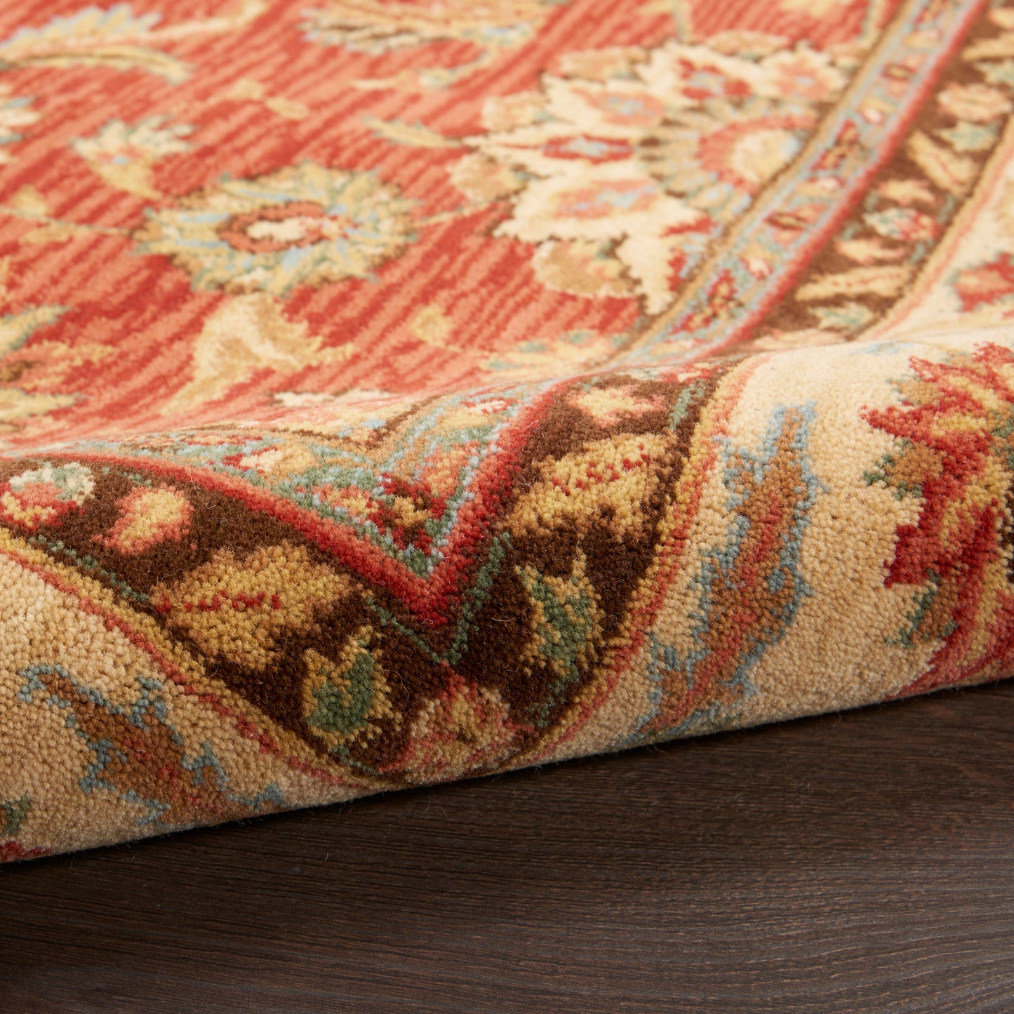 Nourison Home Living Treasures  Rust  Traditional