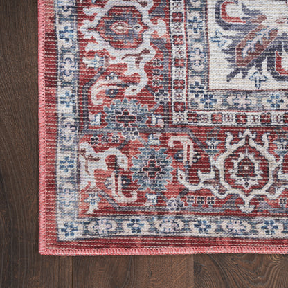 Nourison Home New Concept Washables  Brick Ivory  Traditional