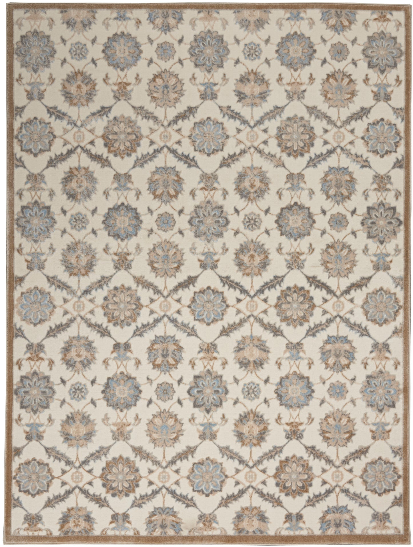 Nourison Home Grand Villa  Cream  Transitional