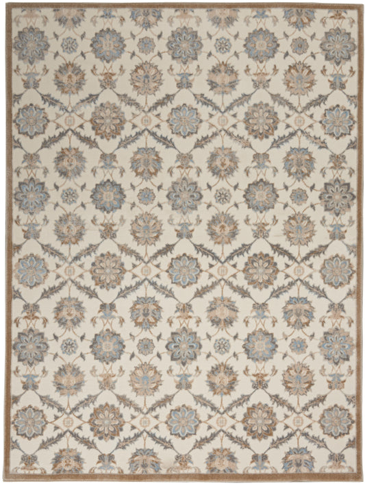 Nourison Home Grand Villa  Cream  Transitional