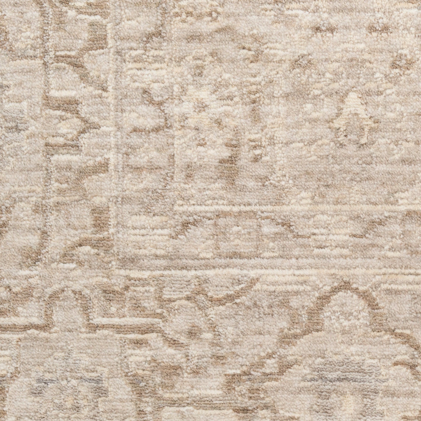 Nourison Home Shadows  Ivory Grey  Traditional