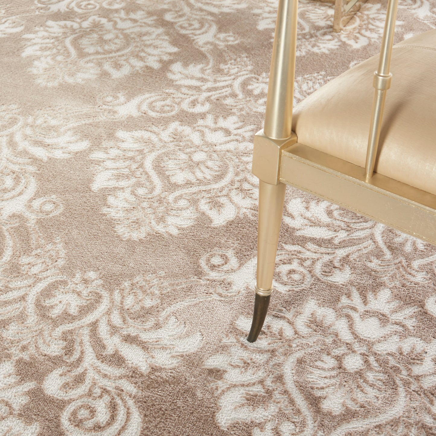 Nourison Home Elation  Ivory Mocha  Traditional