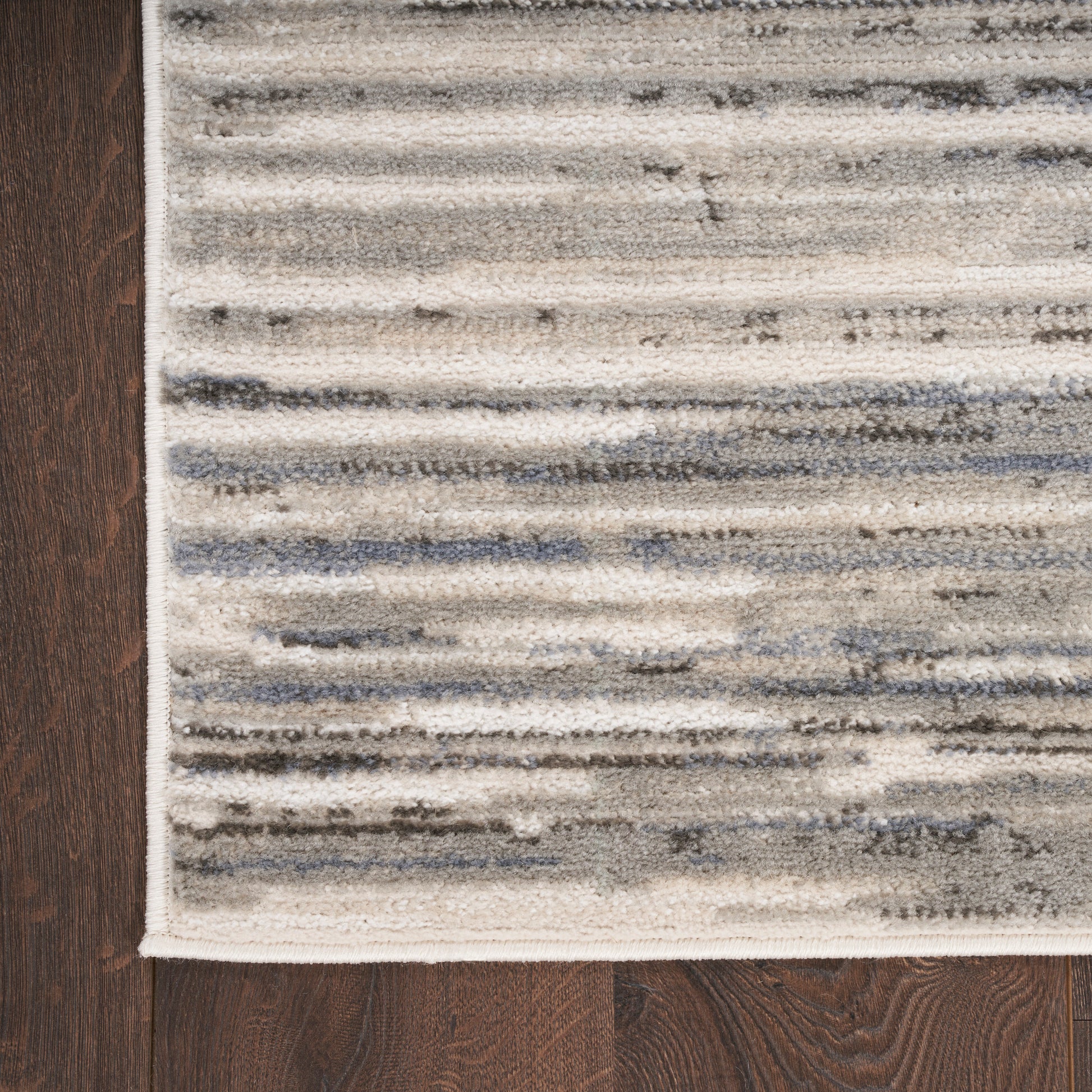 Nourison Home Serenity Home  Ivory Grey Blue  Contemporary