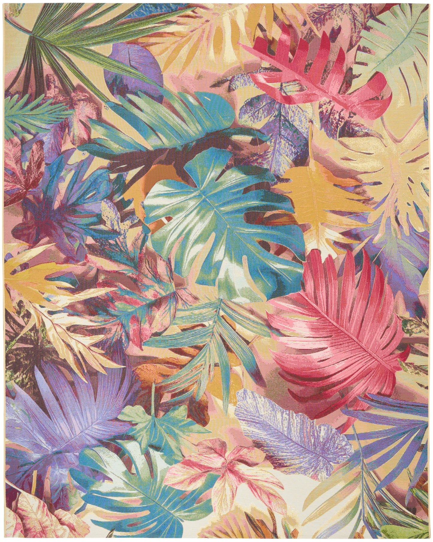 Nourison Home Color Splash CSP07 Multicolor Contemporary Machine Woven Rug
