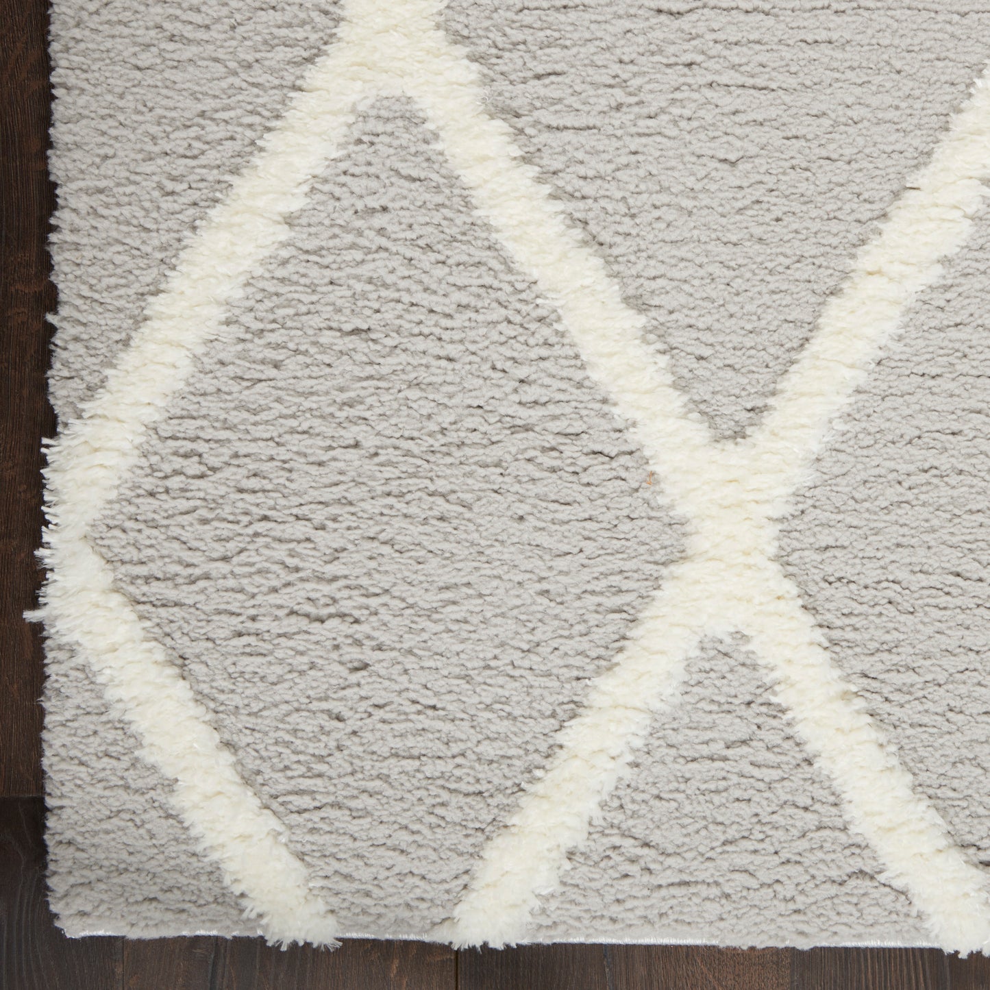 Nourison Home Feather Soft  Grey Ivory  Contemporary