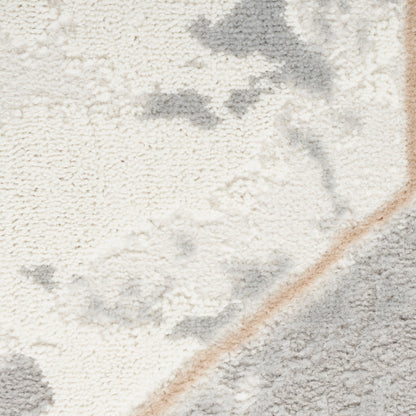 Nourison Home Elation  Ivory Grey  Contemporary