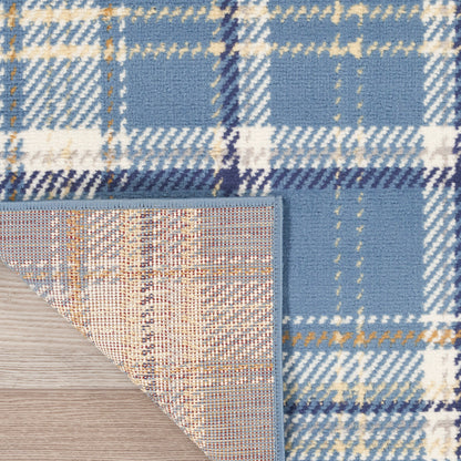 Nourison Home Grafix  Blue  Contemporary