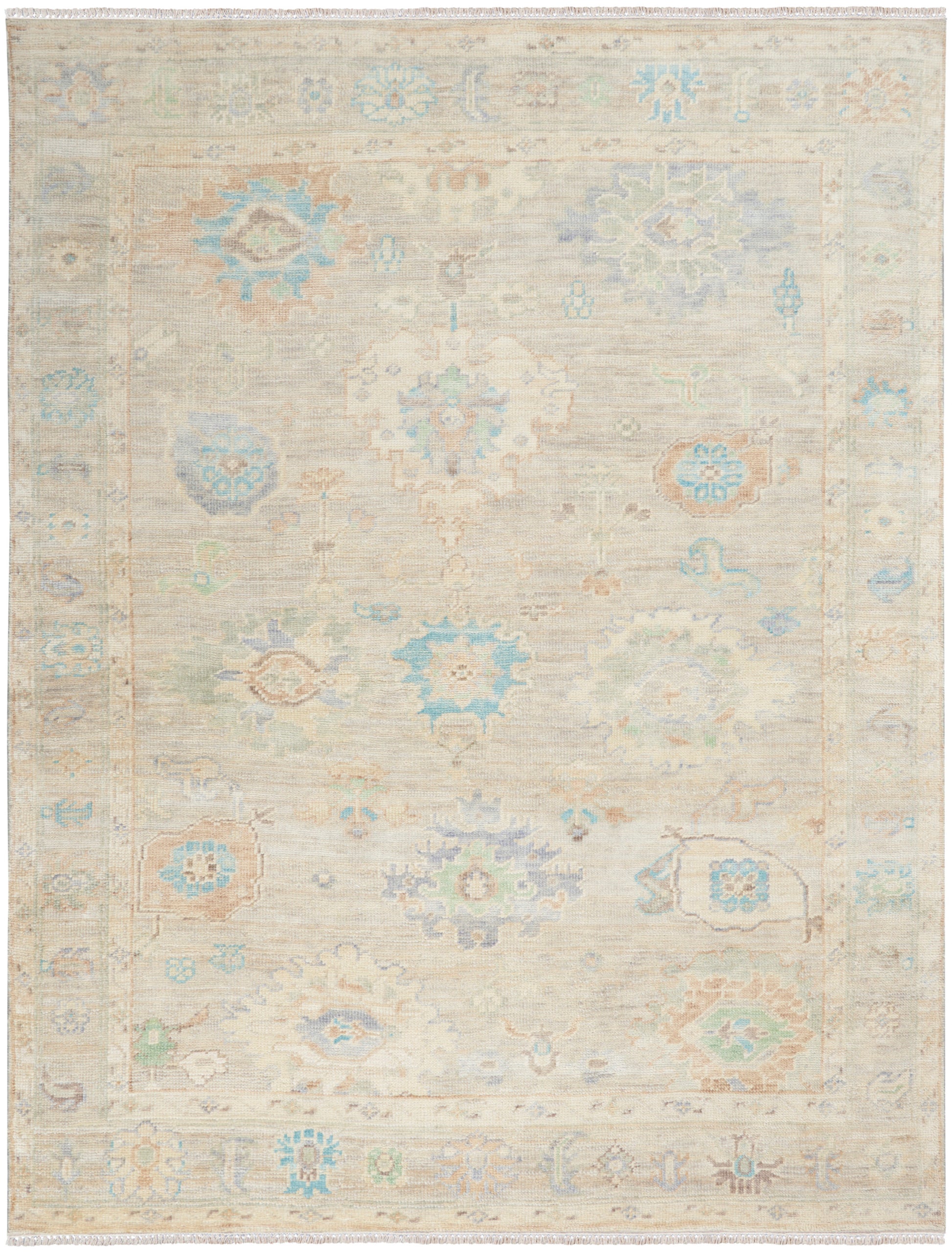 Nourison Home Odessa  Ivory Multicolor  Traditional