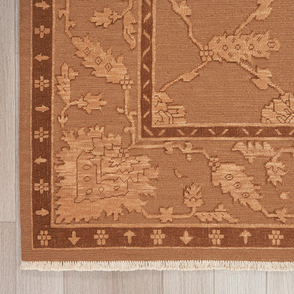Nourison Home Silk Pointe  Brown  Traditional