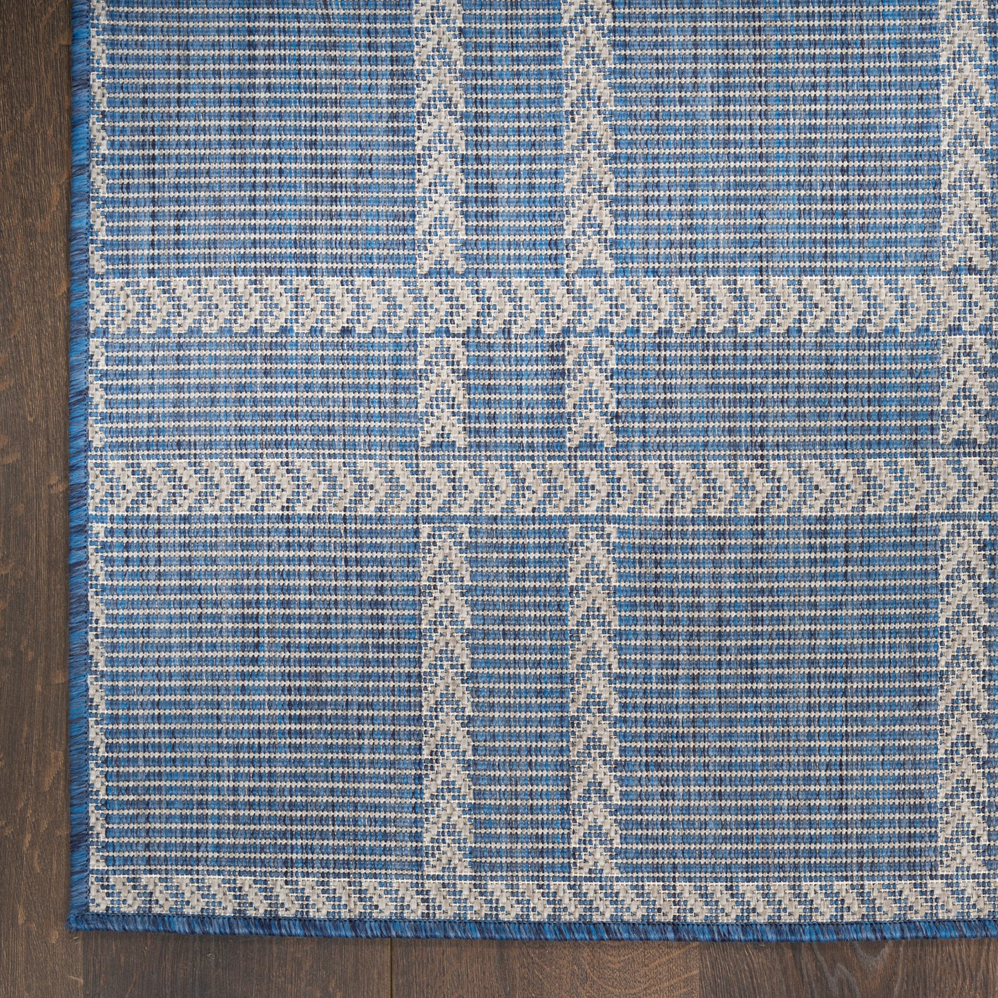 Nourison Home Horizon Indoor/Outdoor  Navy  Contemporary