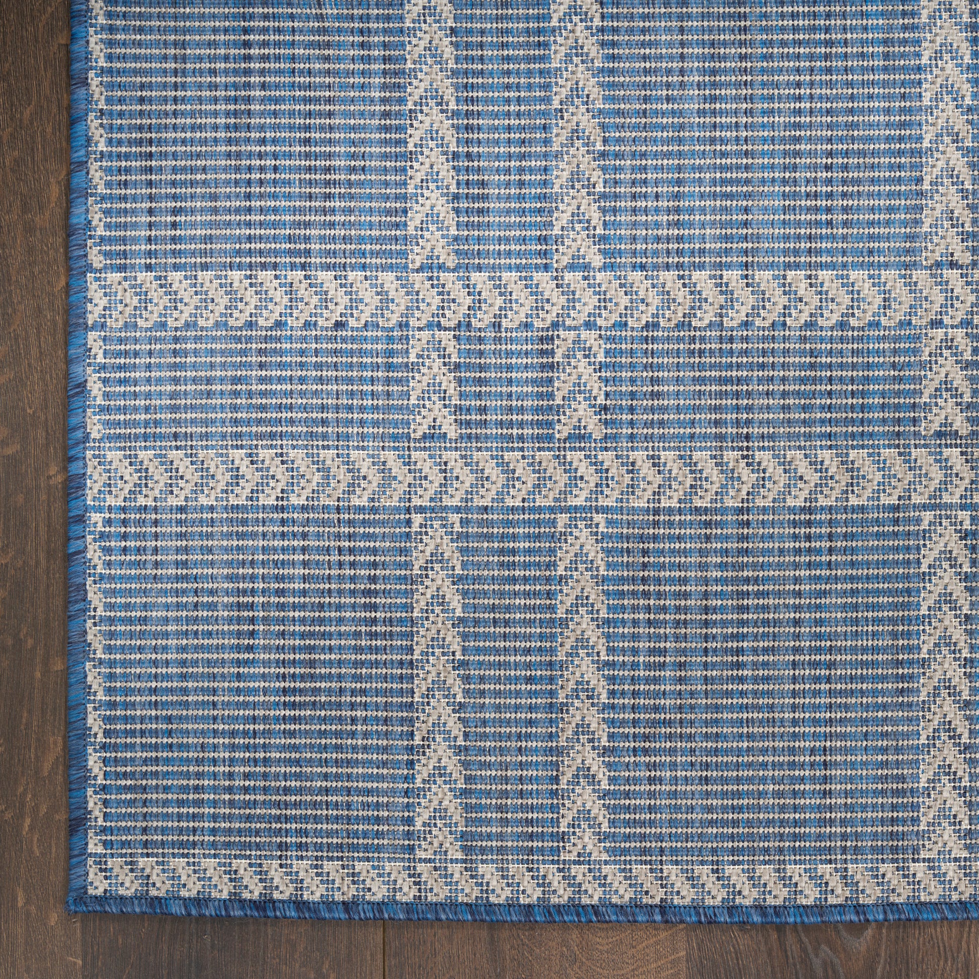 Nourison Home Horizon Indoor/Outdoor  Navy  Contemporary