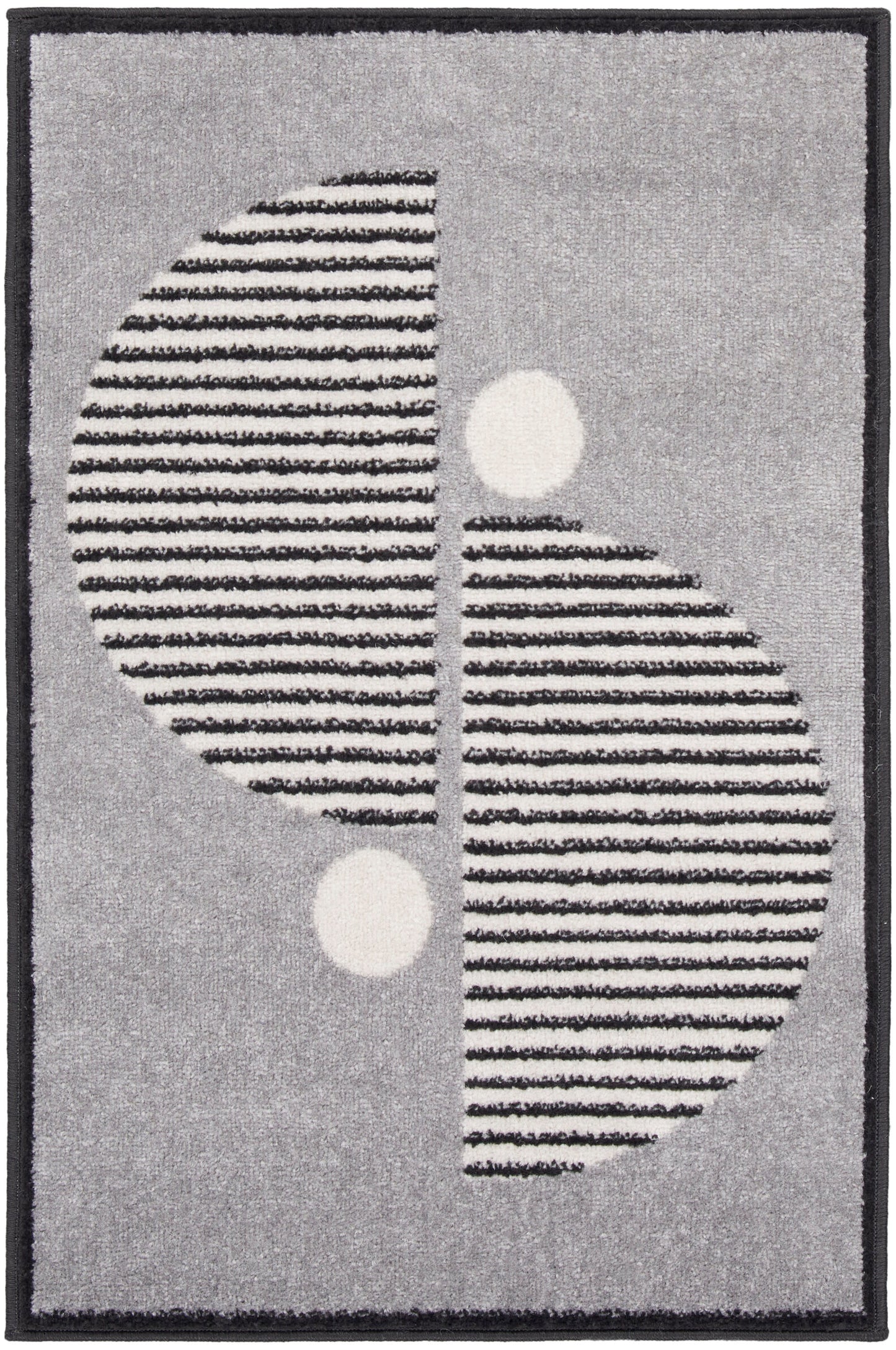 Nourison Home Modern Passion  Grey Black  Contemporary