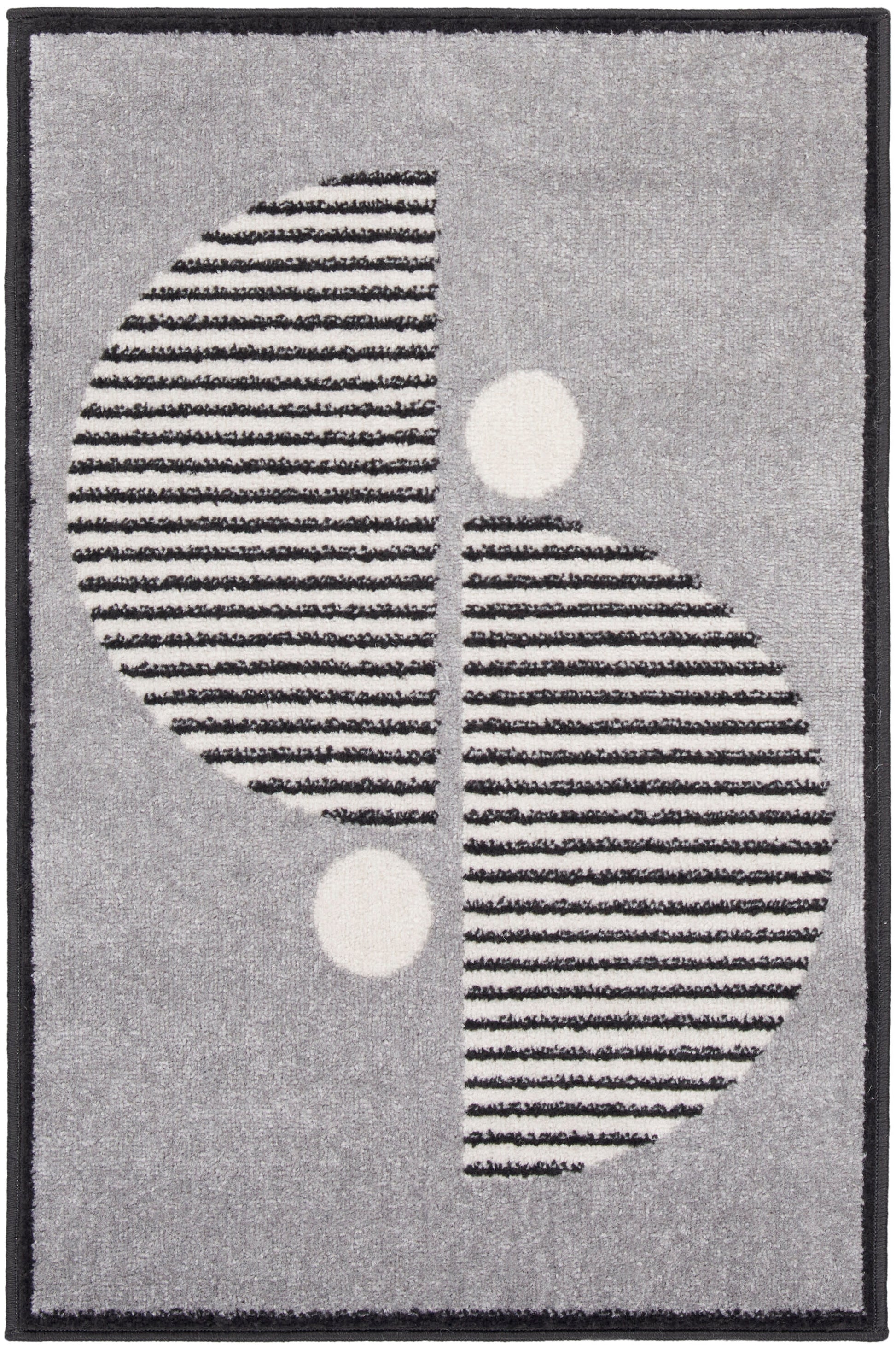 Nourison Home Modern Passion  Grey Black  Contemporary