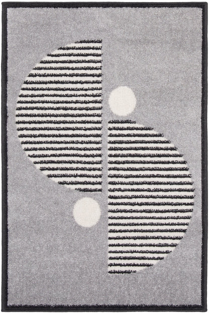 Nourison Home Modern Passion  Grey Black  Contemporary