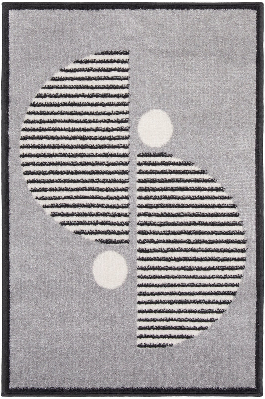 Nourison Home Modern Passion  Grey Black  Contemporary