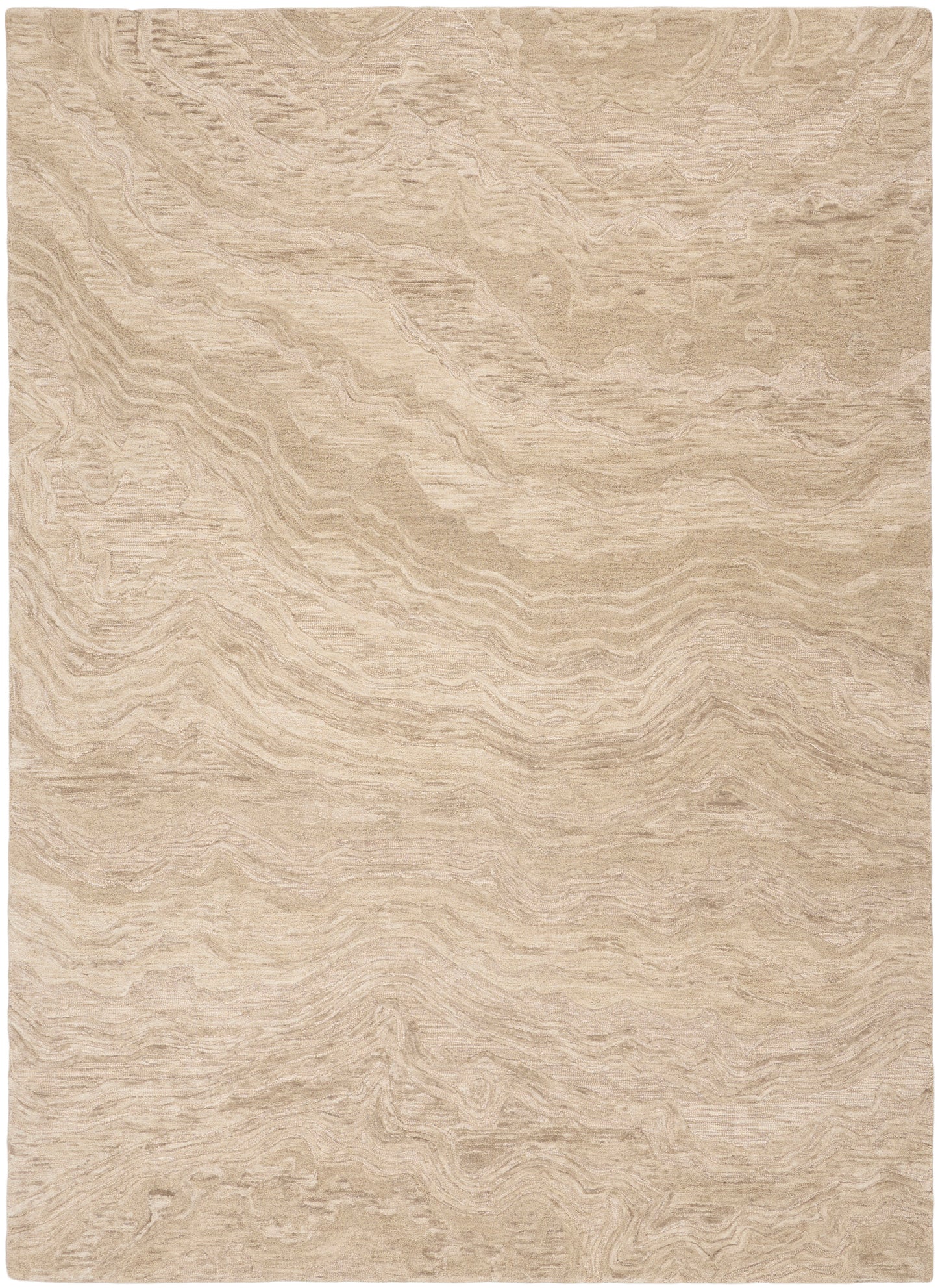 Nourison Home Graceful GRU01 Taupe Contemporary Hand Tufted Rug