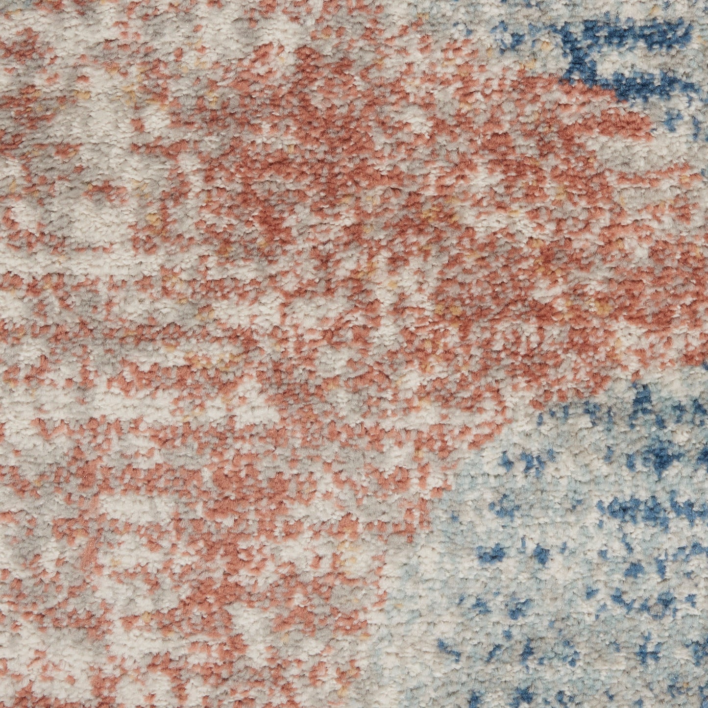 Nourison Home Quarry  Ivory Multicolor  Contemporary