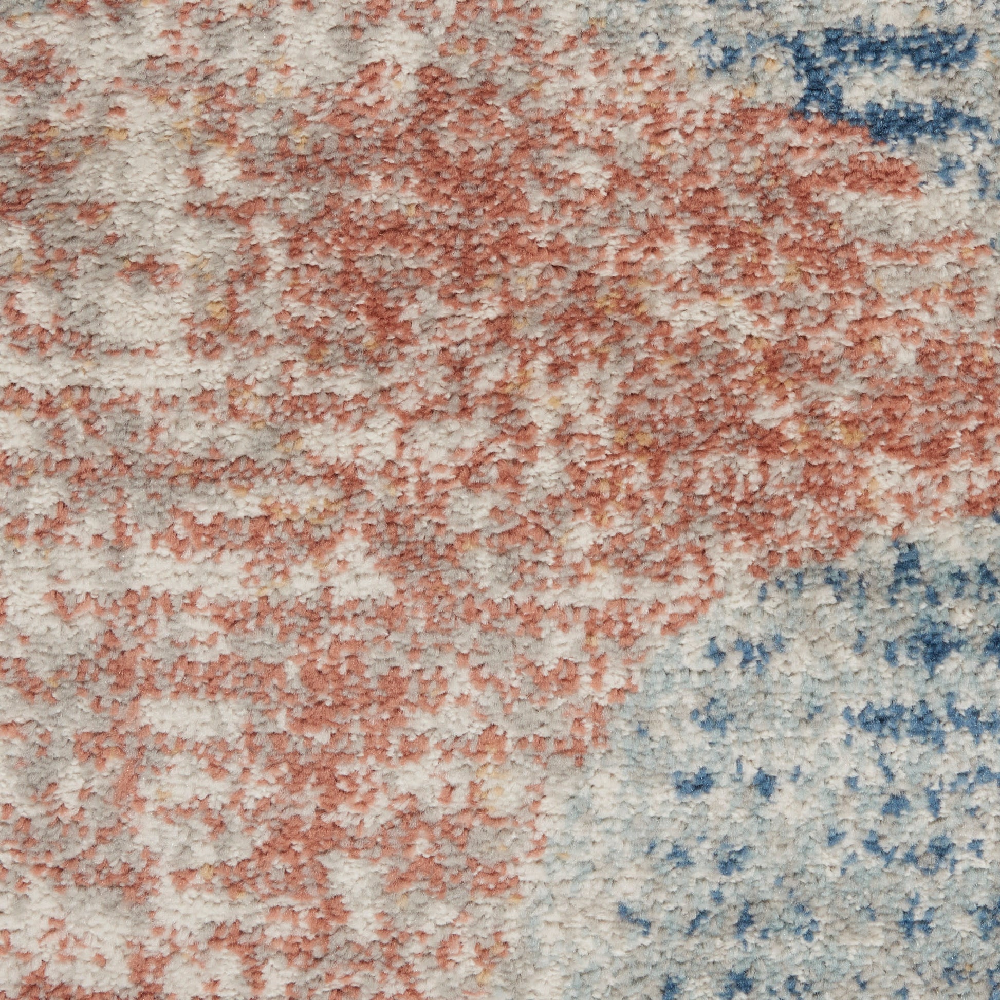 Nourison Home Quarry  Ivory Multicolor  Contemporary