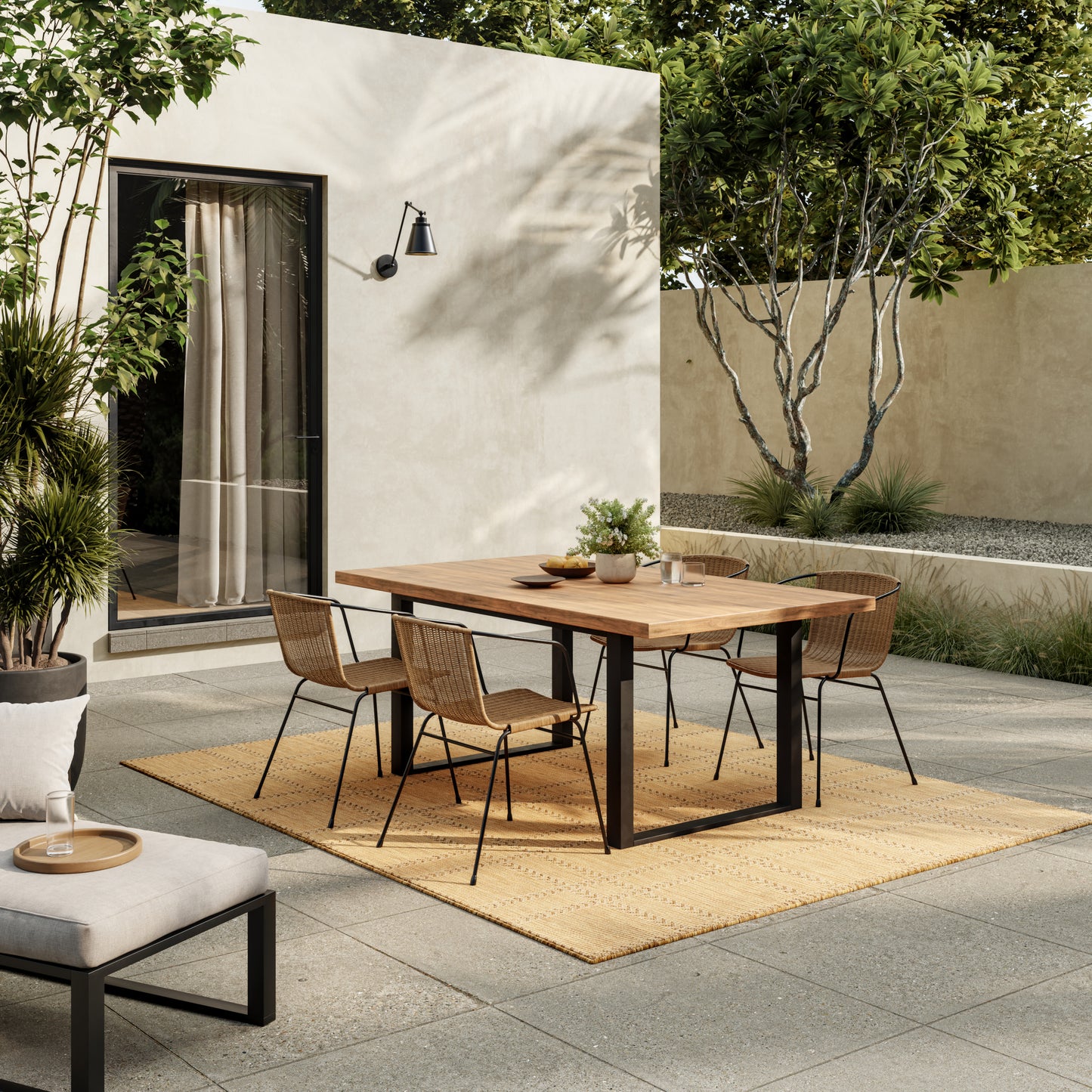 Nourison Home Horizon Indoor/Outdoor  Natural  Contemporary