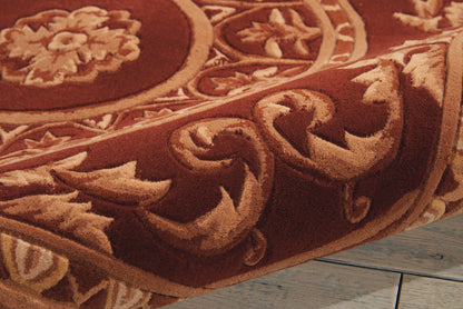 Nourison Home Versailles Palace  Brick  Traditional