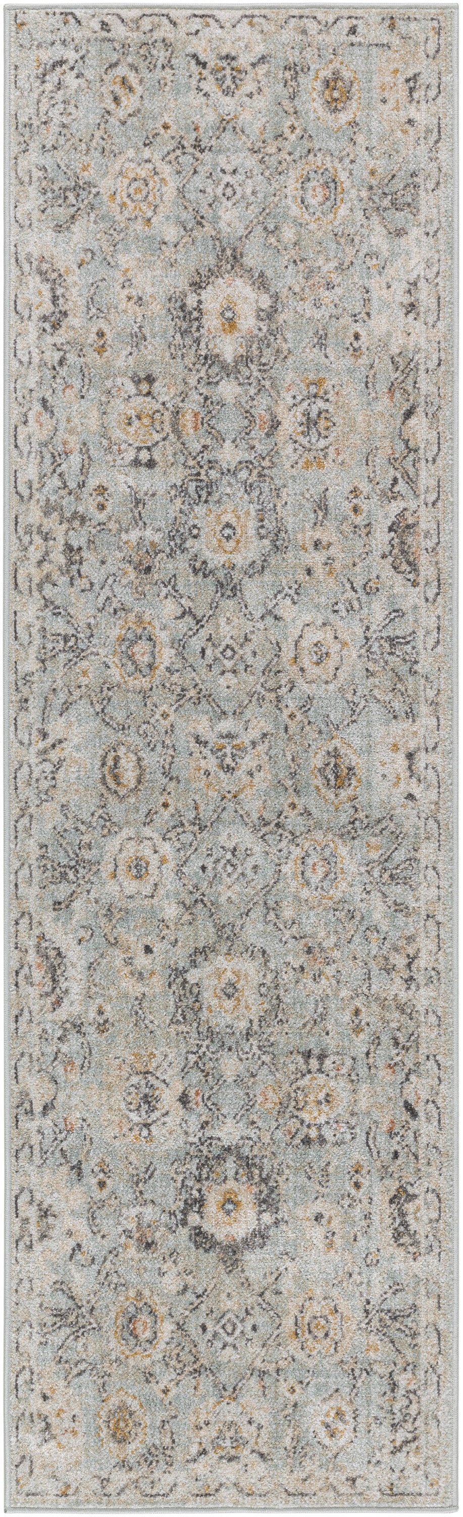 Nourison Home Oushak Home OUS01 Mint Traditional Loom-woven Rug