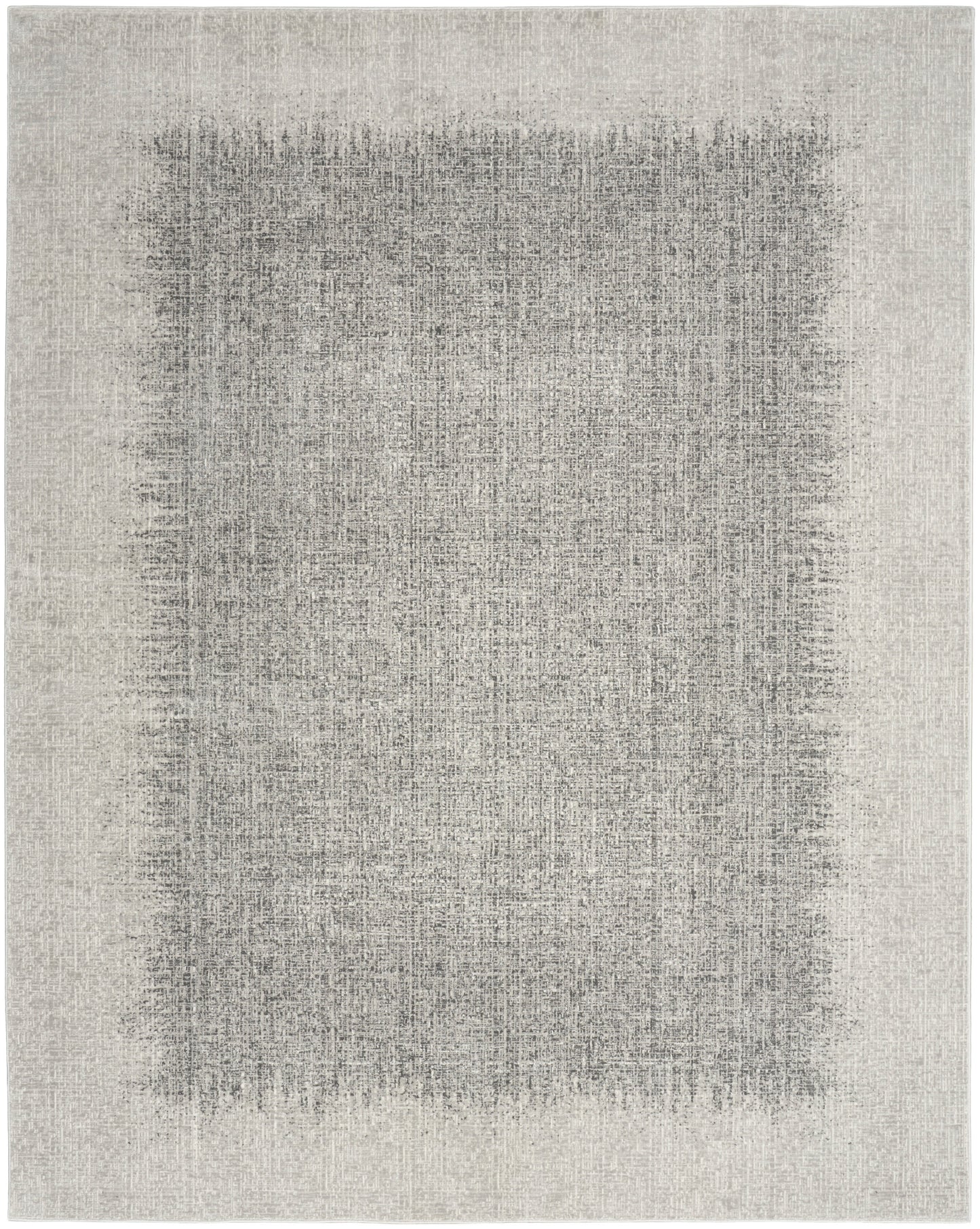 DKNY Grand Street GRN03 Light Grey Contemporary Power-loomed Rug