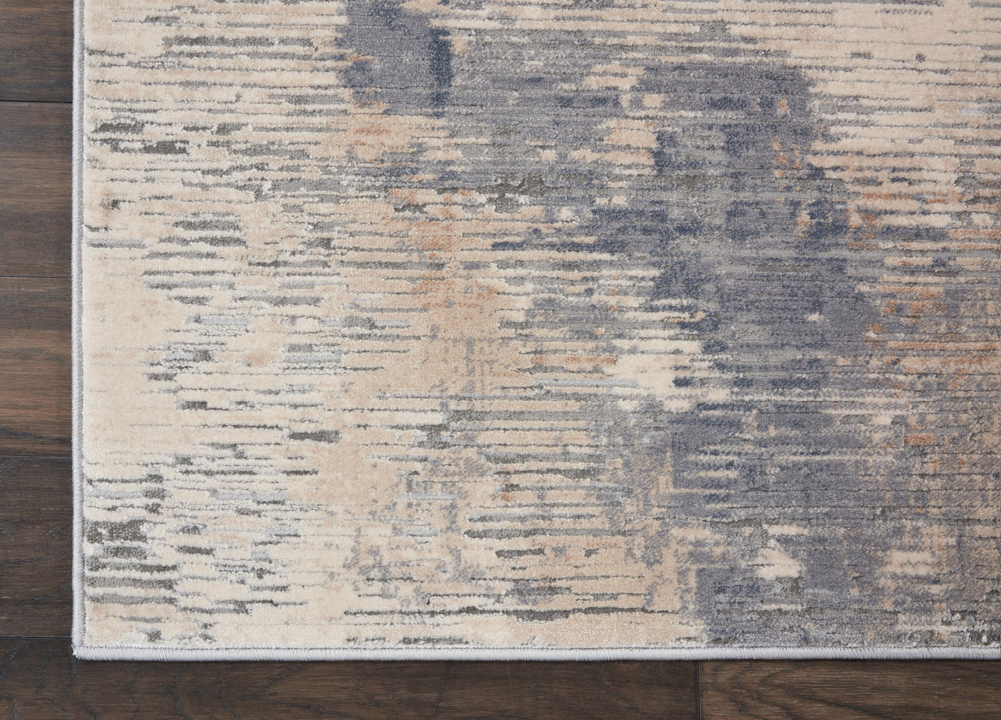 Nourison Home Rustic Textures  Beige Grey  Contemporary