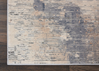 Nourison Home Rustic Textures  Beige Grey  Contemporary