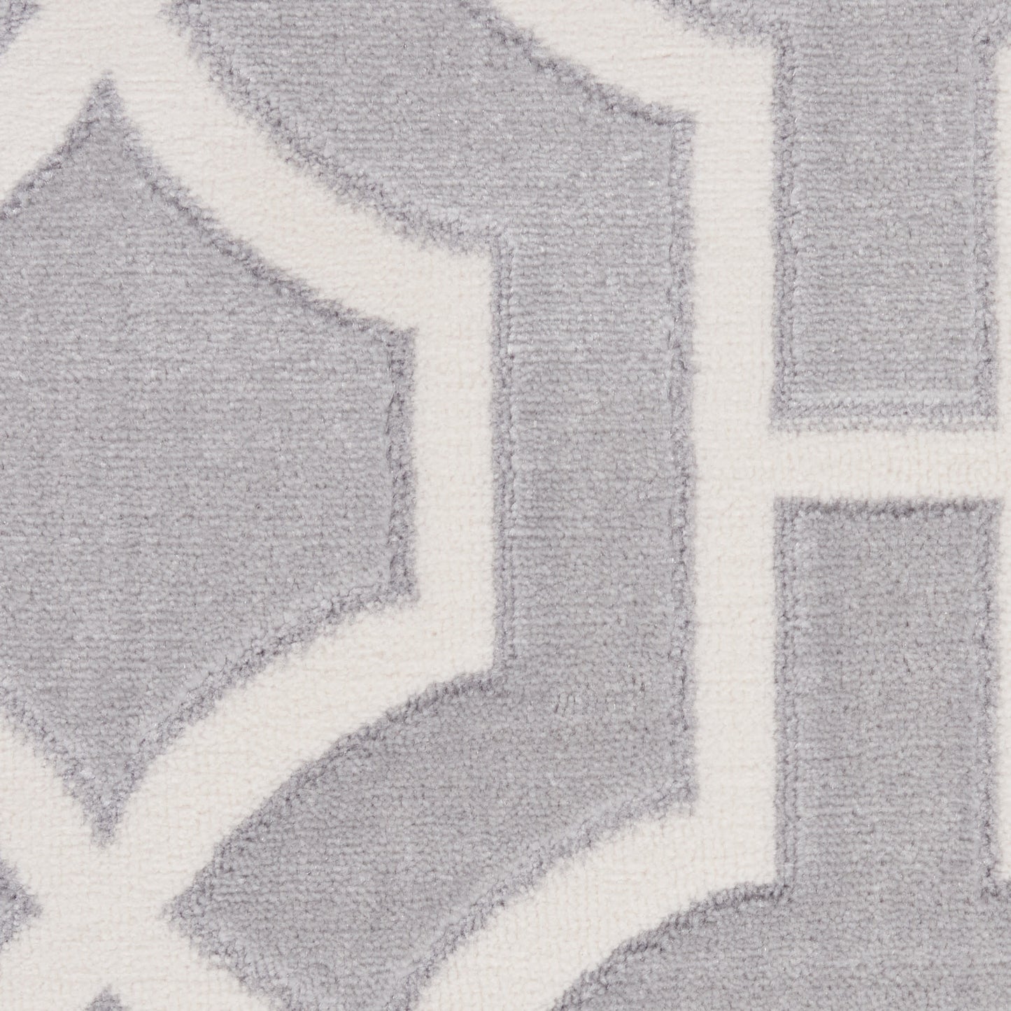 Nourison Home Joli  Grey White  Contemporary