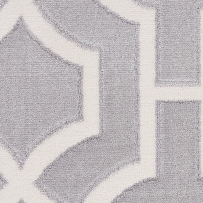 Nourison Home Joli  Grey White  Contemporary