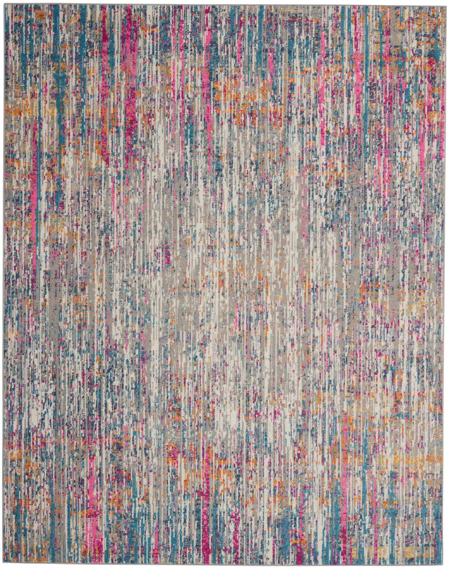 Nourison Home Passion PSN09 Ivory Multicolor Contemporary Power-loomed Rugs
