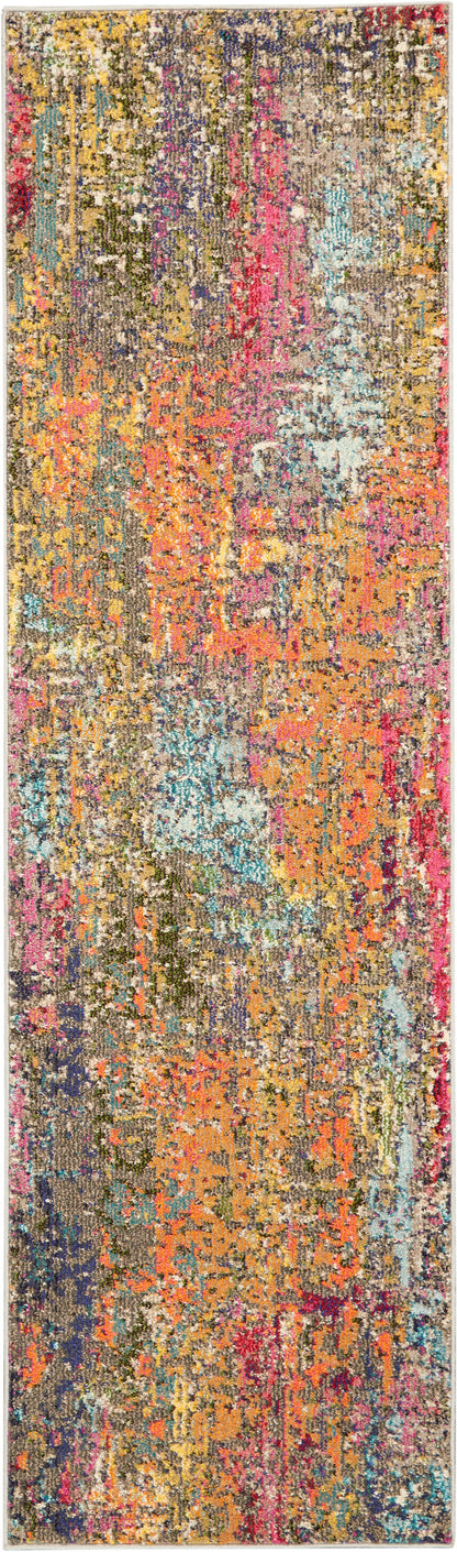 Nourison Home Celestial CES14 Sunset Contemporary Power-loomed Rugs