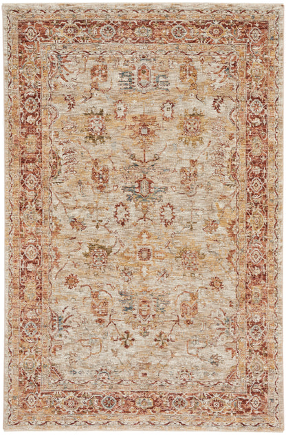 Nourison Home Sahar SHR02 Ivory Traditional Power-loomed Rug